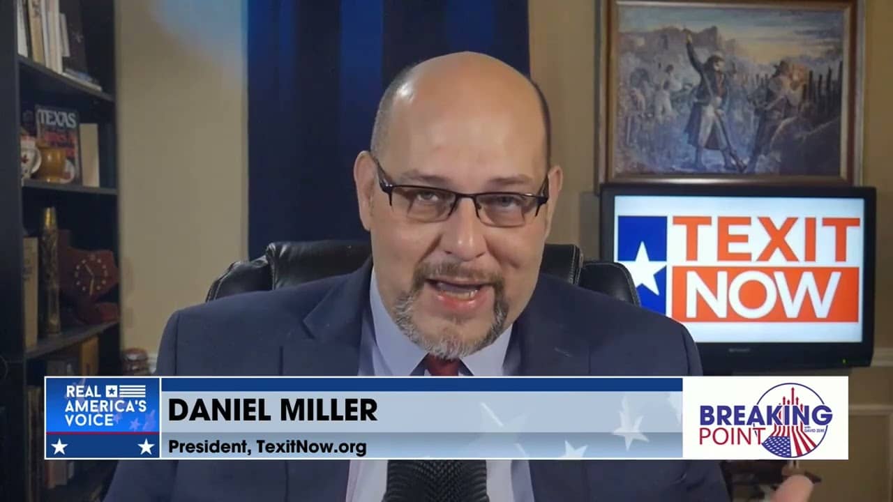 Daniel Miller joins David Zere on Breaking Point to discuss the bombshell results that show a majority of Texans are ready for #TEXIT. He also gets to give a pep talk to people in other states that may be losing hope. #TEXIT #TheTNM #dmc2022